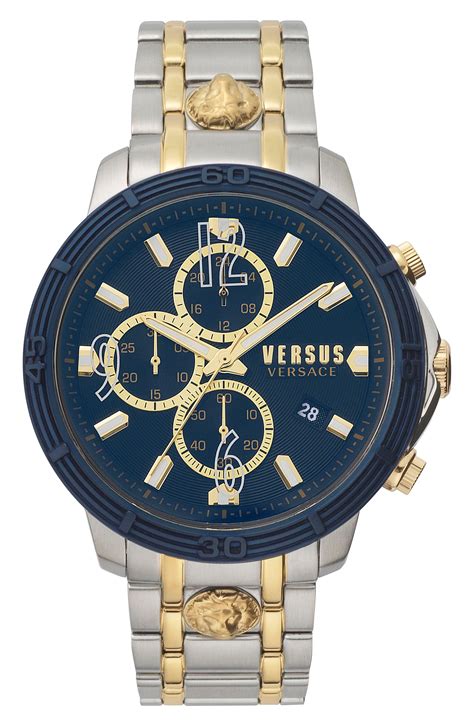 versus versace bicocca|VERSUS Versace Bicocca Chronograph Bracelet Watch, 46mm.